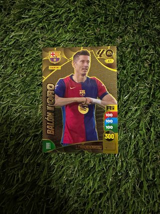 Carta Balón de Oro Lewandowski Adrenalyn
