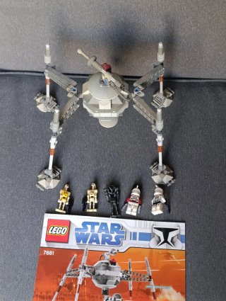 LEGO Star Wars: Separatist Spider Droid 7681, 2008