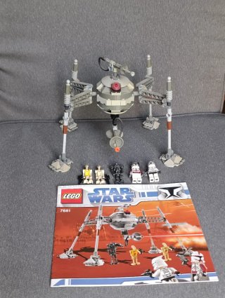 LEGO Star Wars: Separatist Spider Droid 7681, 2008