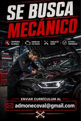 Se busca mecanico