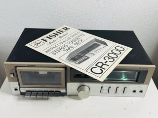 Fisher CR-3000 Deck Cassette Hifi Vintage