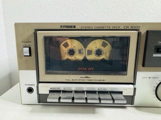 Fisher CR-3000 Deck Cassette Hifi Vintage