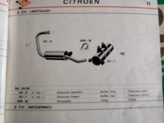 Silencioso Citroen 2CV