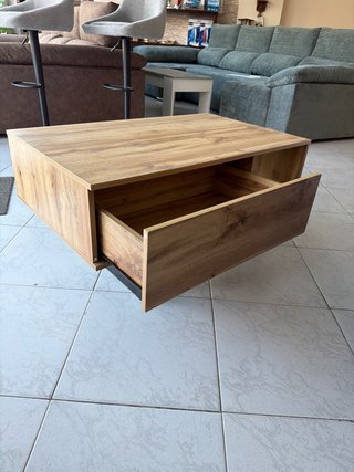 Mesa de centro madera y metal