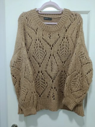 Jersey Stradivarius Beige Talla M
