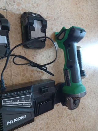 Radial Hikoki Brushless + Baterías y Cargador