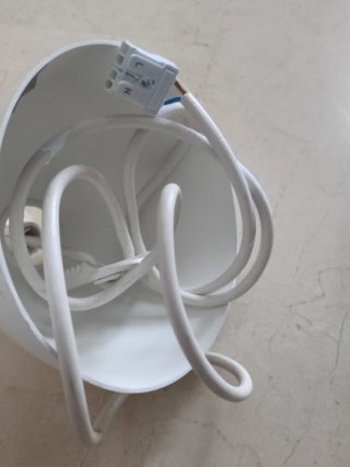 Lámpara colgante Ikea blanca