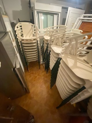 Sillas de terraza San Miguel (beige)