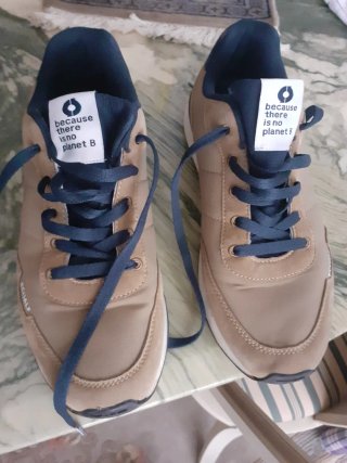 Zapatillas ECOALF Beige y Azul