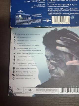CD Miguel Poveda Coplas del Querer