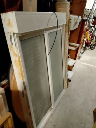 Ventana corredera aluminio blanco
