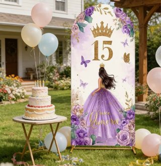 Decoración Eventos:Fondo Quinceaños,bodas,comunión