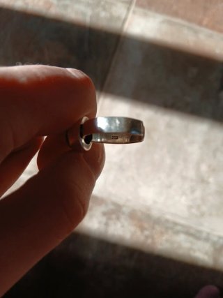 Anillo Plata 925 Piedra Lunar