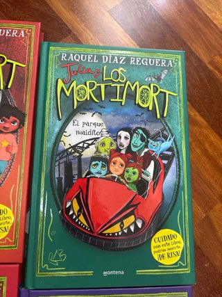 Julia y Los Mortimort libros 3-7 lote colección