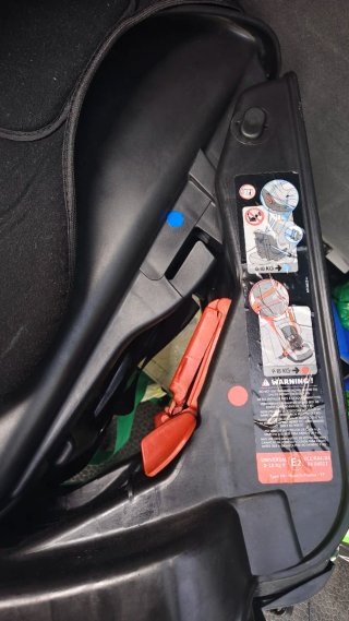 Silla de coche Ferrari Roja