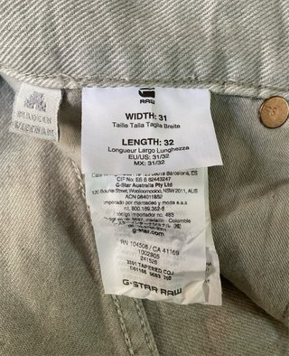 Pantalón vaquero de hombre de G-Star Raw (W31/L32)