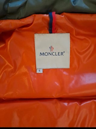 Moncler Piumino Verde