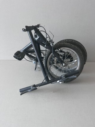 Bicicleta Plegable Negra