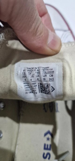 Converse Blancas Talla 39