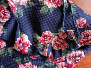 Sudadera fina floral talla 42
