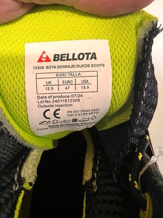 Botas de seguridad Bellota Omp + Non Metal