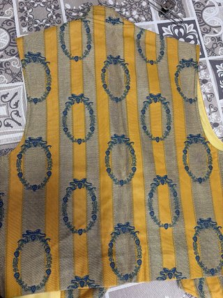 Chaleco Fallero Hombre Dorado