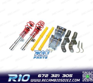 SUSPENSIÓN ROSCADA TA TECHNIX PARA VOLKSWAGEN VW CADDY 2003