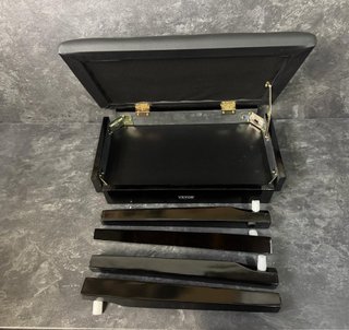 Banco de Piano Negro VEVOR