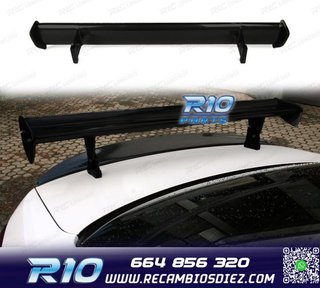 ALERON SPOILER BMW E46 SEDAN 01-05 LOOK GTS NEGRO BRILLO