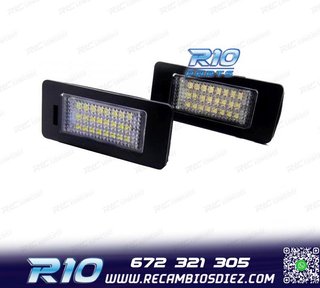 LUCES MATRÍCULA LED AUDI A5 Q5 07-14