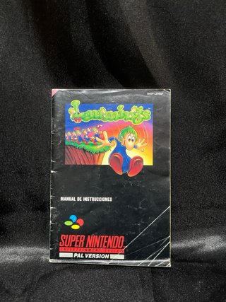 Super Nintendo Lemmings PAL Version