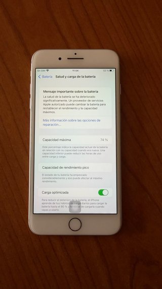 iPhone 8 Plus 64 GB Blanco