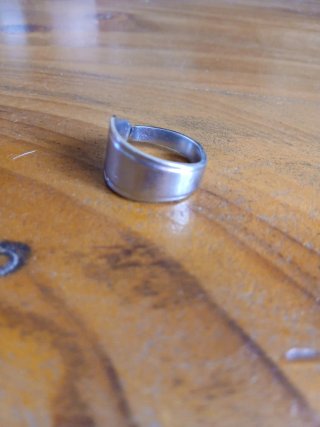 Anillo de cuchara acero