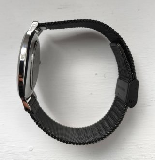 Reloj Lacoste Negro Correa Cuero/Milanesa