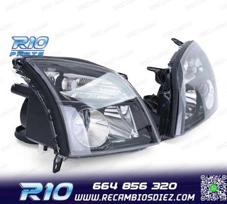 FAROS OPEL VECTRA C 02-05 SIGNUM 03-05 FONDO NEGRO