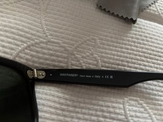 Gafas de Sol Ray-Ban Wayfarer Unisex Negras