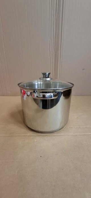 Olla Inoxidable Vier Stock Pot 24cm 8L Induccion