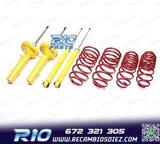 KIT SUSPENSIÓN DEPORTIVA PARA SUBARU