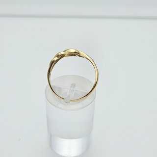 Anillo de Oro 18K, Diseño Central, 2gr, T-17