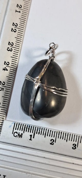 Pietra di Shungite con filo argento