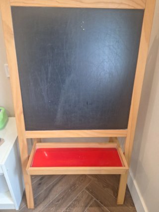 Pizarra infantil de madera