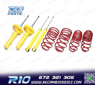 KIT SUSPENSIÓN DEPORTIVA PARA SEAT