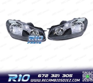 FAROS PARA VOLKSWAGEN VW GOLF VI 08-12