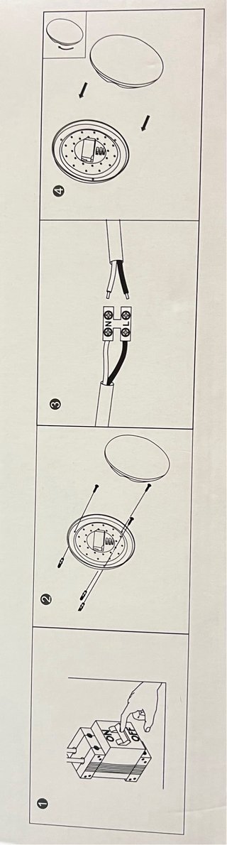 Lámpara Techo LED AUROLITE 950lm 12W