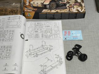 Maqueta Italeri El Alamein AB 41 a 1/35
