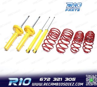 KIT SUSPENSIÓN DEPORTIVA PARA RENAULT