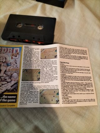 Juego Pedro Cassette Spectrum 48K