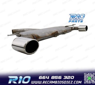 SILENCIOSO ESCAPE VOLKSWAGEN VW SCIROCCO 08- LOOK R