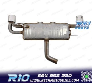 SILENCIOSO ESCAPE VOLKSWAGEN VW SCIROCCO 08- LOOK R