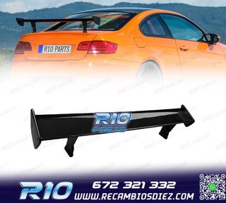 ALERON SPOILER BMW E46 SEDAN 98-01 LOOK GTS NEGRO BRILLO